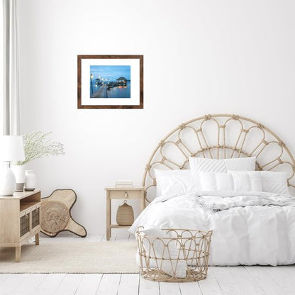 10x14 Picture Frame Set of 6 for 30 x 40 cm Diamond Art Painting, Display 8.5x11 with Mat or 10x14 without Mat, Wood 10 x 14 Wall Gallery Poster Photo Frames Bulk with 8.5x11 Mat,6 Pack, Deep Brown