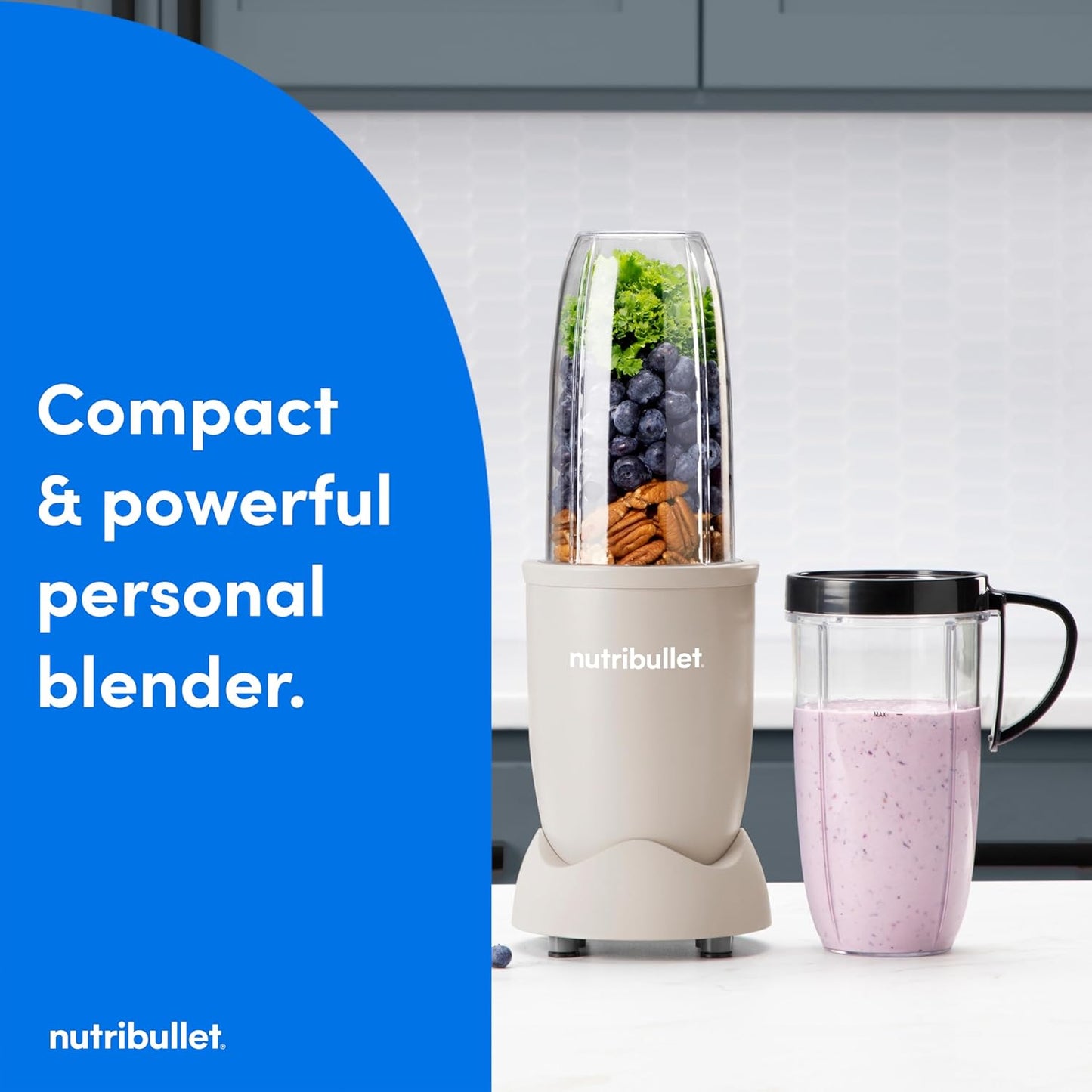 Nutribullet® Pro Nutrient Extractor - 900W Power for Smoothies & Juices | Matte Linen Finish