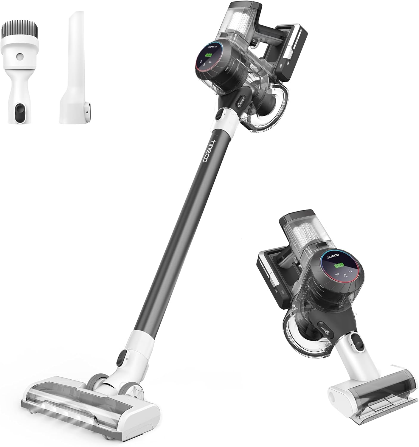 Tineco Cordless Vacuum Cleaner - Powerful Suction & Lightweight Design | Ideal for Hair, Hard Floors & Carpets