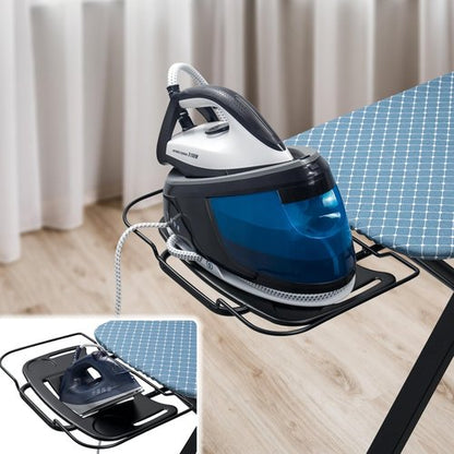 Duwee Deluxe Ironing Board - 17"x46" Full Size with Heat Resistant Cover & Adjustable Height
