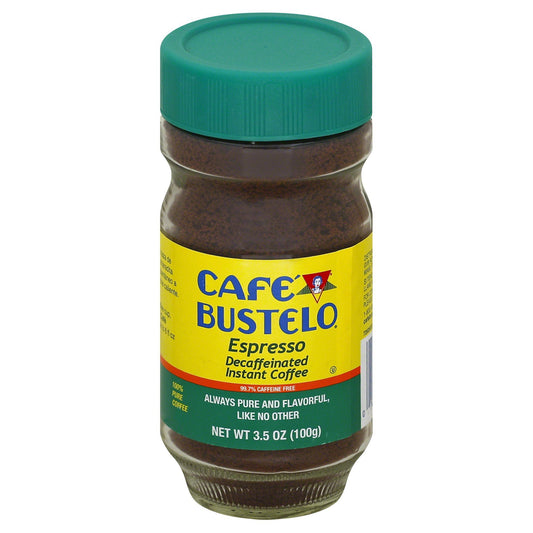 Bustelo Instant Decaf Coffee, 3.5 oz