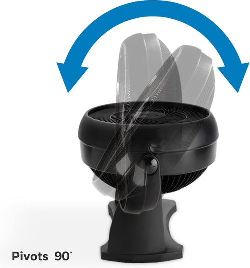 Honeywell HT-900 TurboForce Air Circulator Fan - Compact Black Design | 4-Pack for Efficient Cooling