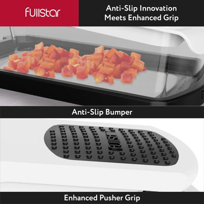 Fullstar Vegetable Chopper & Mandoline Slicer for Kitchen - Food Chopper with Container, Cheese Grater, Home Essentials & Kitchen Gadgets (XL - 9 in 1)