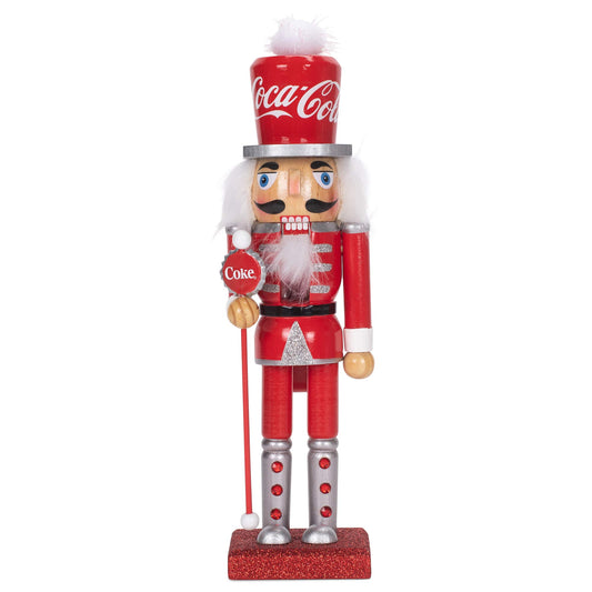 Coca-Cola Kurt S. Adler 10-Inch Wooden Nutcracker, Multicolor (CC6202)