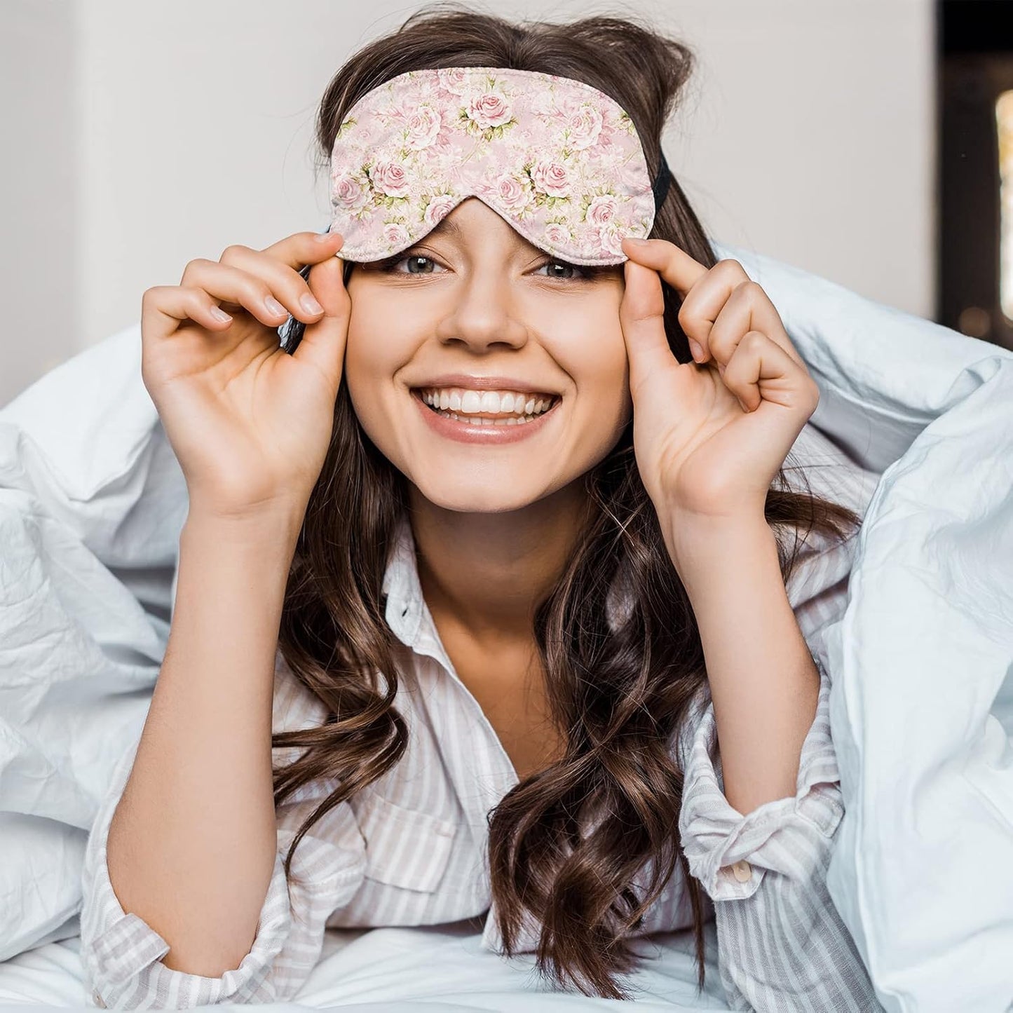 Whaline 12Pcs Cotton Fabric Bundles - Floral Greenery Prints | 18 x 22 Inch Fat Quarters for DIY Crafting