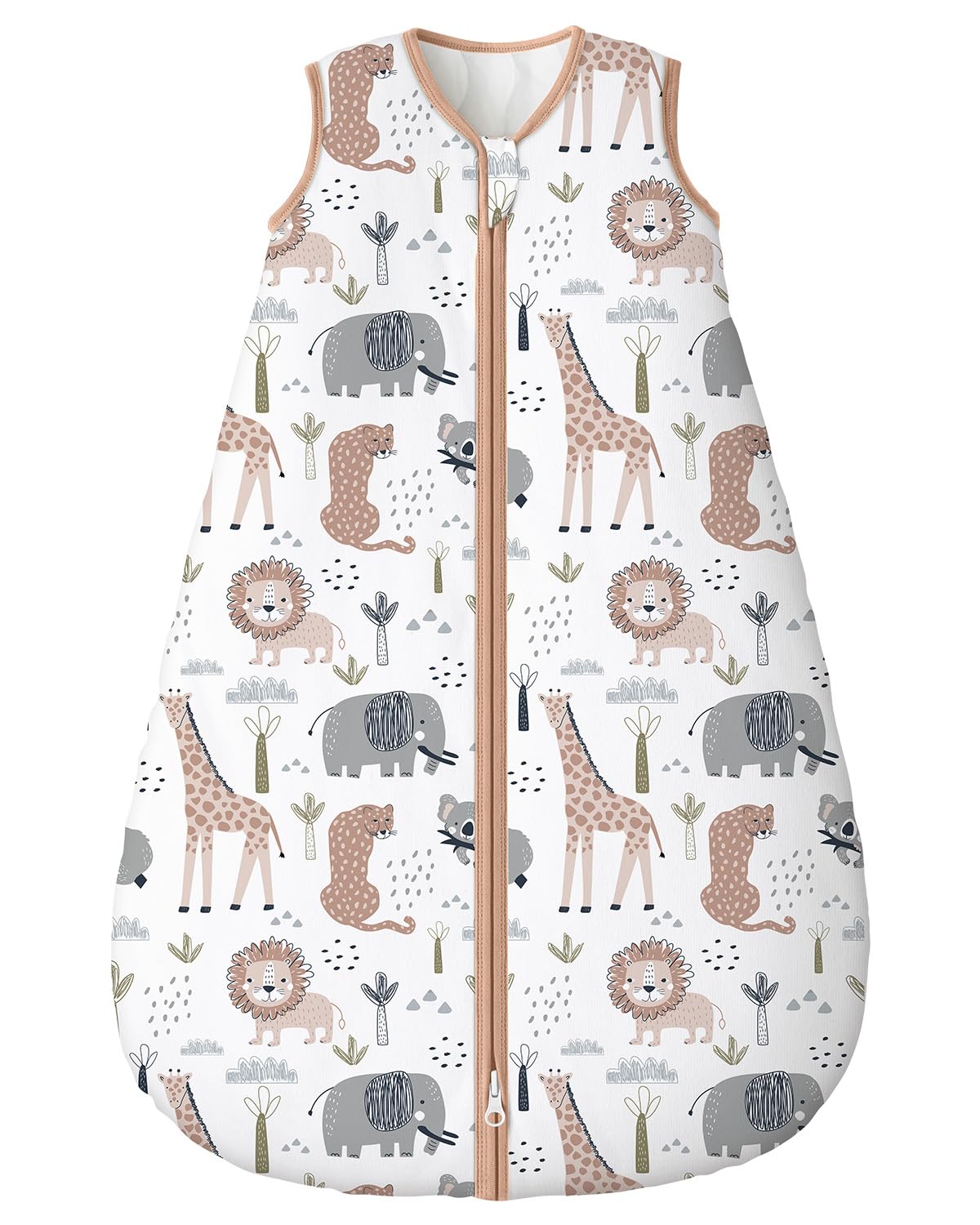 Yoofoss Baby Sleep Sack 0-6 Months, 1.5 Tog Baby Wearable Blanket with 2-Way Zipper, 100% Cotton Organic Fabric Winter Infant Sleeping Sack, Warm Soft Comfy