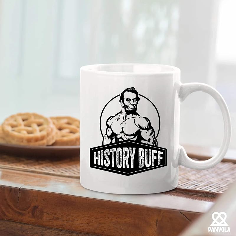 History Buff Gifts Mug 11 oz - White | Funny History Teacher Gift