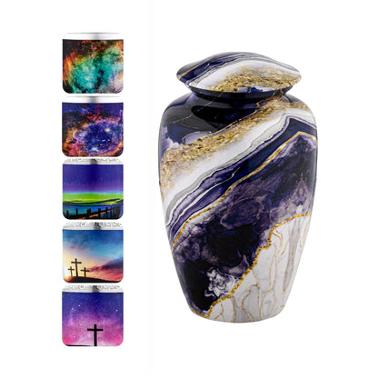 Dream River Urn for Ashes Adult Male Large & Small Urn for Ashes for Women - Cremation Urn for Human Ashes Adult for Niche, Funeral, Burial, and Home