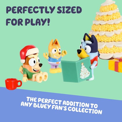 Bluey Advent Calendar - 24 Days of Surprises for Kids | Fun Toys, Stickers & Mini Christmas Tree