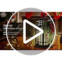 Vintage Metal Christmas Candle Lantern with LED Light - Black - 2