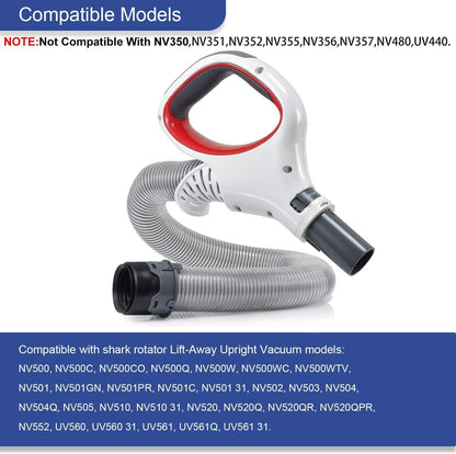 Shark Rotator Hose Handle - Upgraded Replacement for NV500 Series | Compatible with NV501, NV502, NV503, NV504, NV505, NV510, NV520, NV552, UV560