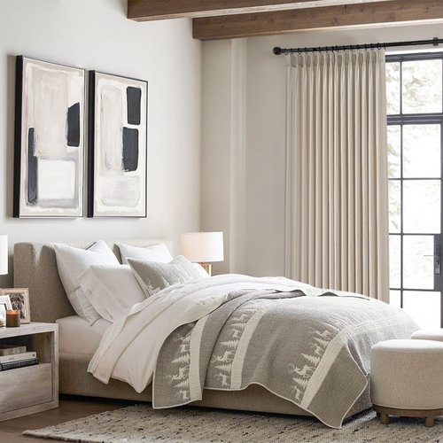 Pinch Pleated Linen Curtains 108 Inches long for Living Room 2 Panels Set Oatmeal Flax Pleat Drapes Back Tab Semi Sheer Fall Cozy Boho Ceiling to Floor 108 Inch Curtains for Bedroom Window,9FT