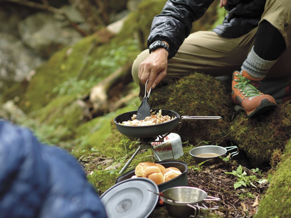 Snow Peak BiPod Stove - Light and Stable Camping and Backpacking Stove