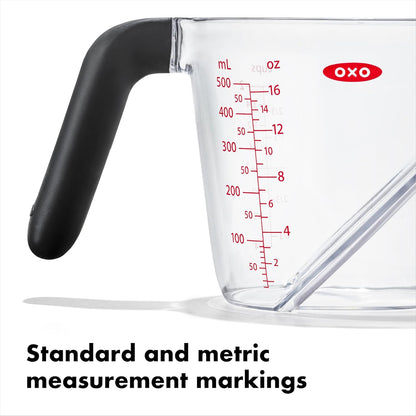 OXO Good Grips Angled Measuring Cup - 2 Cup Capacity for Accurate Measurements