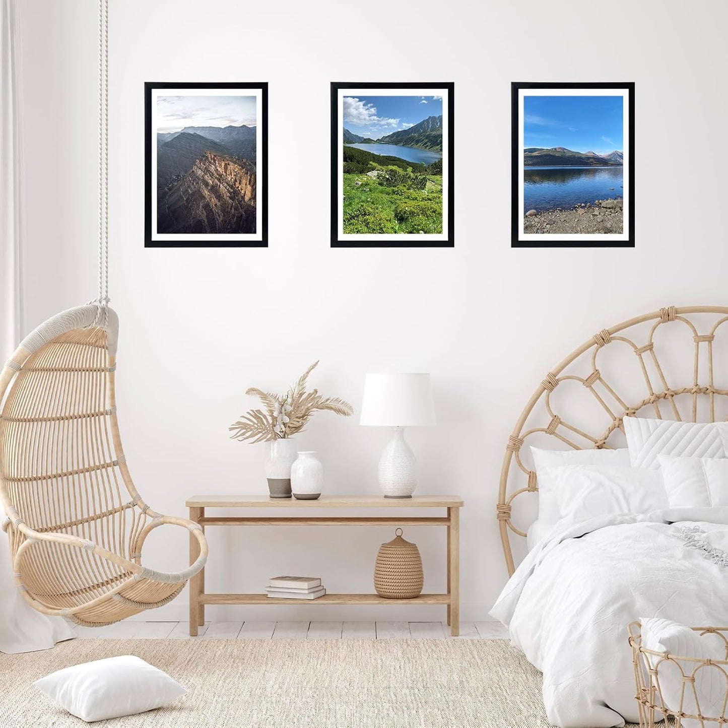 12x16 Black Picture Frame by [Brand Name] - Perfect for 30x40cm Diamond Paintings & Photos