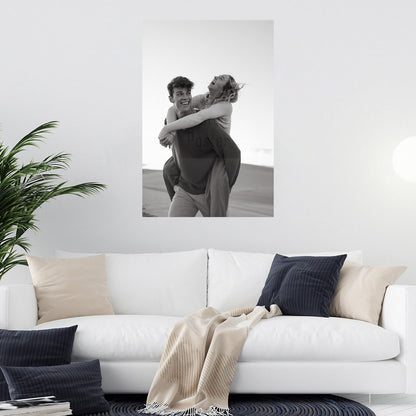 ZXDZSM Custom Canvas Prints - Personalized Photo Wall Art | Unframed 20” x 30” Size