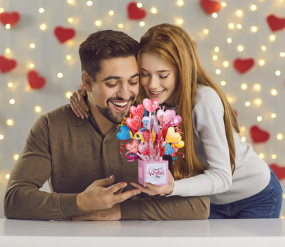 WhatSign Valentine's Day Pop-Up Cards - Funny Love Cards with Envelope for Him & Her