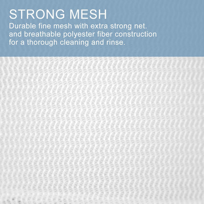 Muchfun Durable Fine Mesh Laundry Bags - 3 Pcs for Delicates | 16 x 20 Inches (Large)