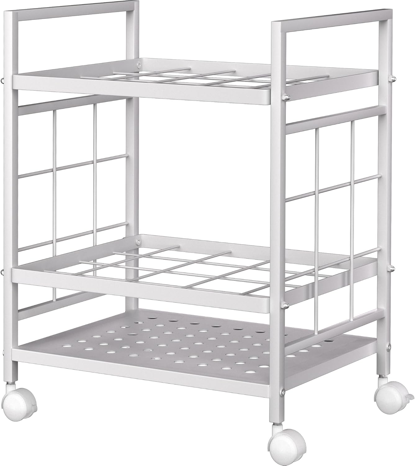 Wrapping Paper Organizer by [Brand Name] - Mobile Storage Solution with 20 Slots & Silent Wheels | Ideal for Home, Office, School (Black)