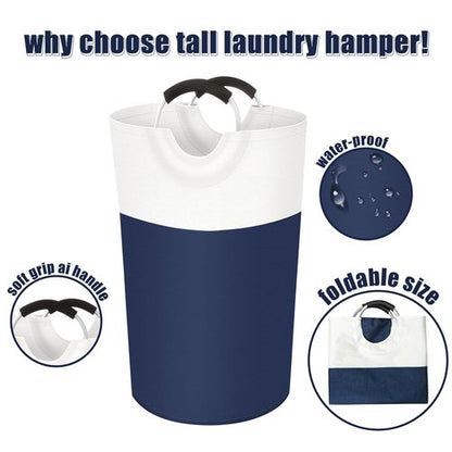 Twira 125L Pro XX-Large Laundry Baskets, Laundry Hamper Stands Up Well, Laundry Bag with Padded Handles, Waterproof Laundry Basket Collapsible, Clothes Hamper for College, Laundry, Bathroom