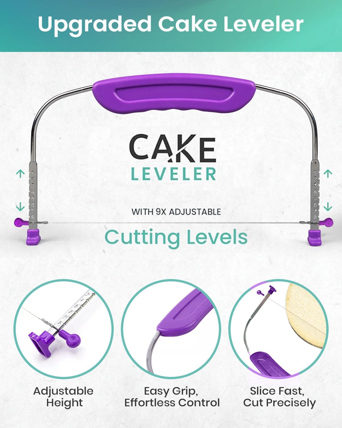 RFAQK 90-Piece Cake Decorating Kit - Complete Baking Supplies with Turntable, Icing Tips & Spatulas