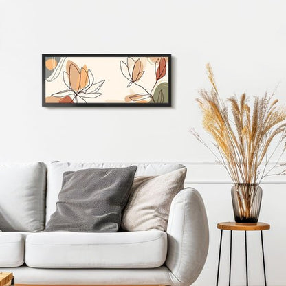 LaVie Home 8x20 Picture Frame - Classic Black Wall Display Frame with HD Plexiglas | Vertical & Horizontal Use