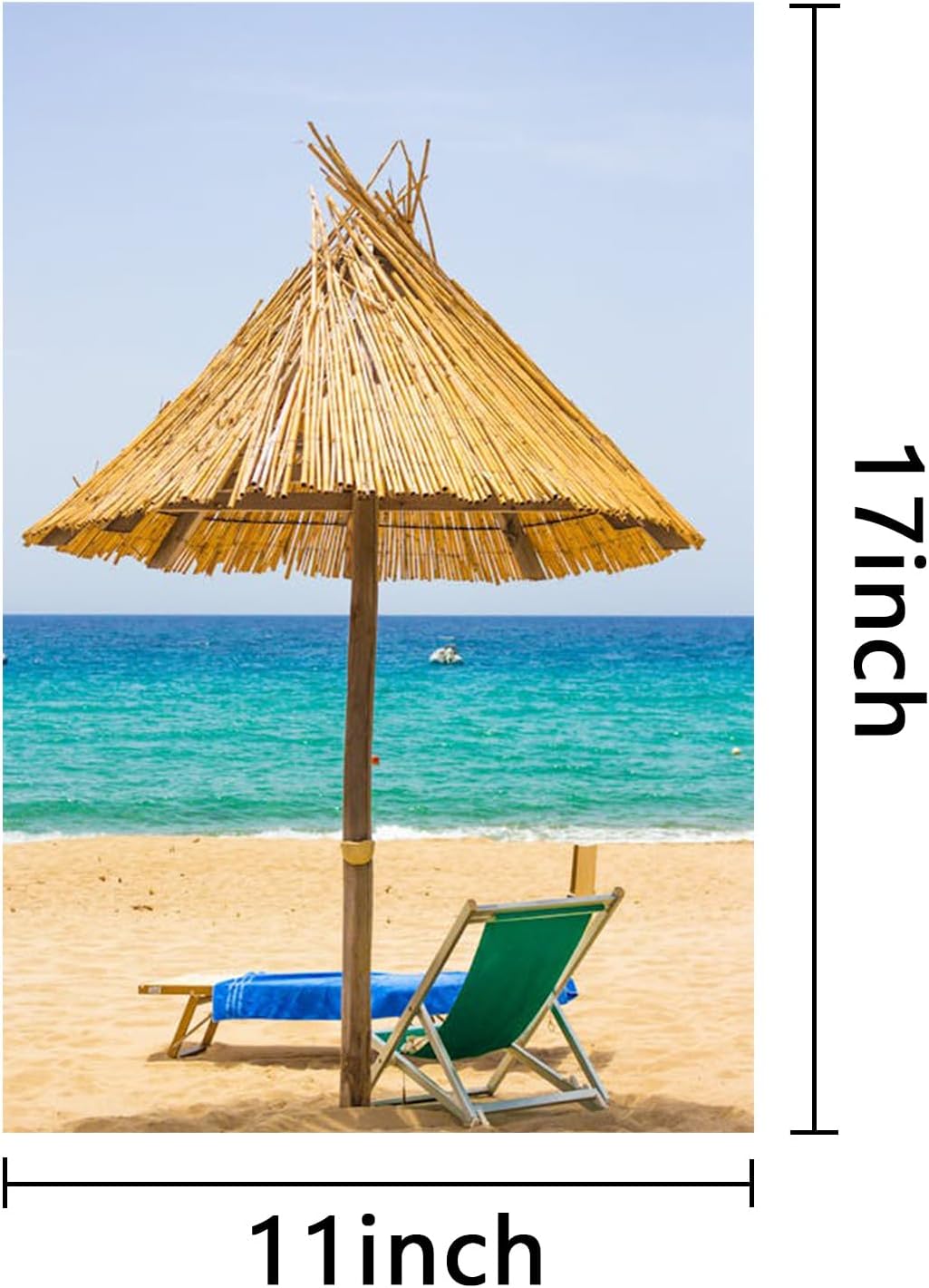 ZXDZSM Custom Canvas Poster - Personalized Photo Wall Art Print | Unframed 11" x 17" Size