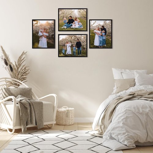 Giftgarden 11x14 Picture Frame Black, 11 by 14 Thin Photo Frame for Wall Tabletop Display, Single