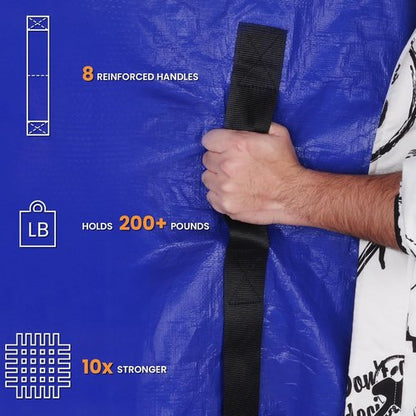 Mattress Bags for Moving | Skiennix Extra Thick & Durable Queen Mattress Cover - Waterproof Protector (82’’x63’’x15’’)