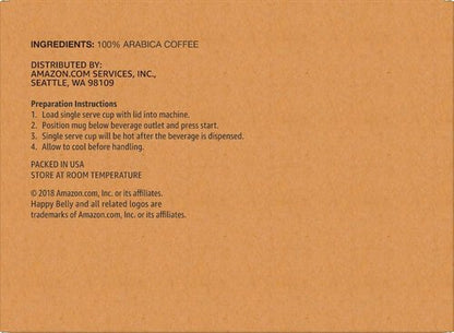 Happy Belly - Medium Roast Coffee Pods | House Blend for Keurig 2.0 - 100 Count