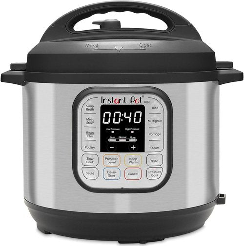 Instant Pot Duo 7-in-1 Electric Pressure Cooker - 8 Quart with 2-Pack Sealing Rings