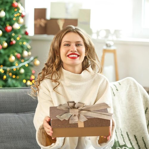 Burlap Wreath Bow - 2PCS Large Rustic Farmhouse Bows for Wreaths & Holiday Decor