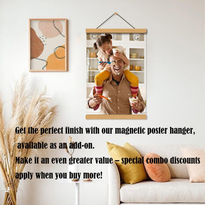 Personalized Custom Poster Print | Unframed 24''x36'' - Upload Your Image for Stunning Canvas Art