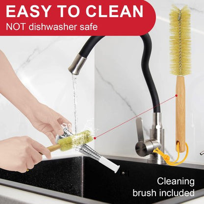 Fruit & Vegetable Strainer Attachment and Food Meat Grinder Attachment for Kitchenaid Stand Mixer with Sausage Stuffer Tubes and Fruits Juicer Auger Strainer