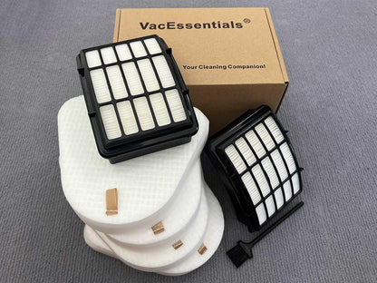 Shark Filter Replacement Parts - HEPA & Foam Filters for Navigator Lift-Away Vacuums | 2 HEPA + 4 Foam & Felt Filters
