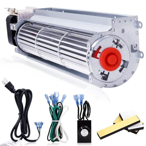 Hiorucet Fireplace Blower Fan Kit - Compatible with Desa Tech, FMI, Vanguard & More - GA3650A, GA3700, GA3750A