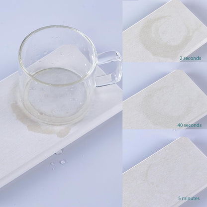 NiuYichee Water Absorbing Stone Trays - Modern Diatomite Soap Dish for Kitchen & Bathroom | 3.15" W x 8.7" L, White