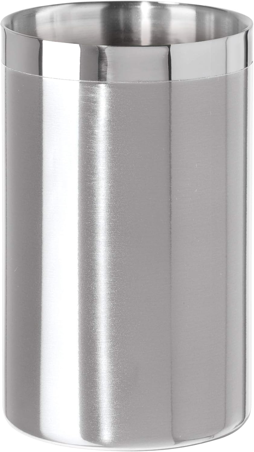 OGGI Stainless Steel Double Wall Wine Cooler - Insulated Tabletop Wine Chiller for White Wine & Champagne, Fits Most Standard Sized Bottles