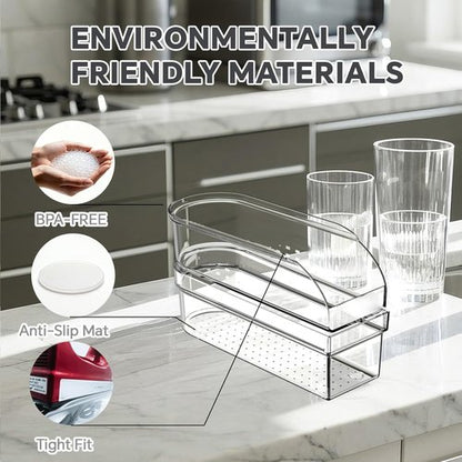 **KitchenAid Hand Mixer Storage Case - Double Layer Acrylic Organizer for KHM5/KHM6/KHM7/KHM9 Series**