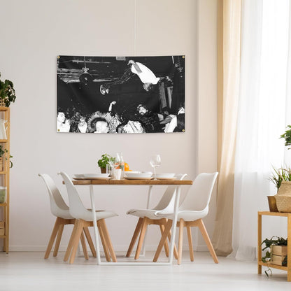 Playboi Carti - Die Lit Album Cover Flag Banner | Durable 3x5 Feet Wall Tapestry for Indoor & Outdoor Decor