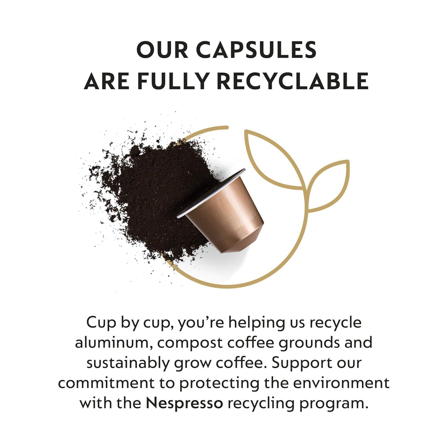 Nespresso Cosi Mild Roast Espresso Coffee Capsules - 50 Count Original Line Pods