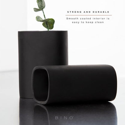 BINO 3-Piece Bathroom Accessories Set - Stylish Soap Dispenser, Toothbrush Holder & Tumbler for Elegant Decor