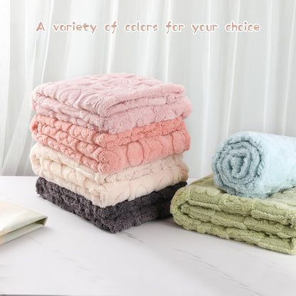 Skiennix Baby Blankets - Soft Fleece Toddler Blankets for Crib | 4 Pcs Set, 30" x 40", Blue/Green/White/Grey