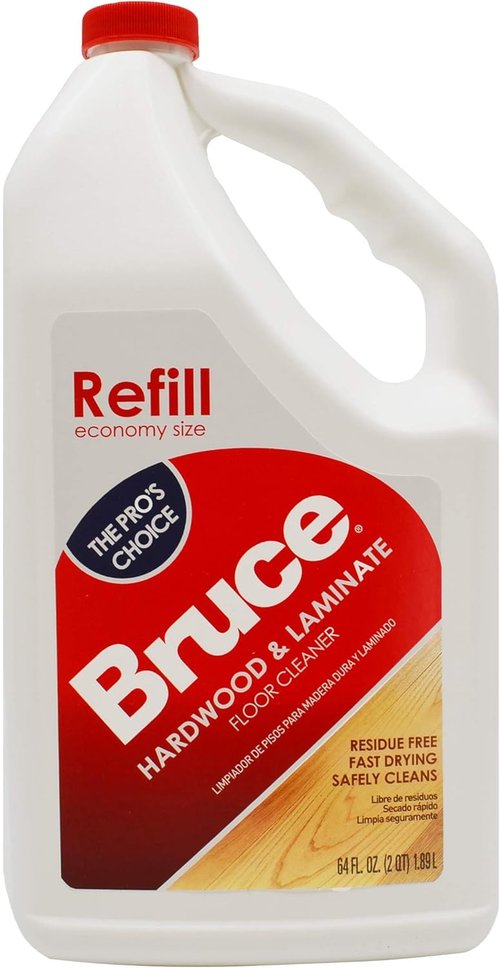 Bruce Hardwood Floor Cleaner - All No-Wax Urethane Finish - 64oz Refill | Pack of 3