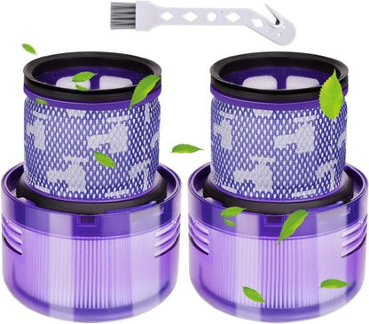 Dyson 2 Pack Outsize Filter Replacement - Compatible with V11 Outsize, SV29, SV16 Models