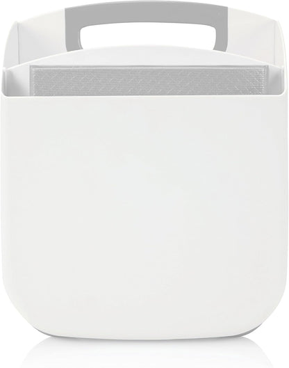 Ubbi Portable Diaper Changing Station - Diaper Storage Caddy Organizer with Folding Mat | Gray