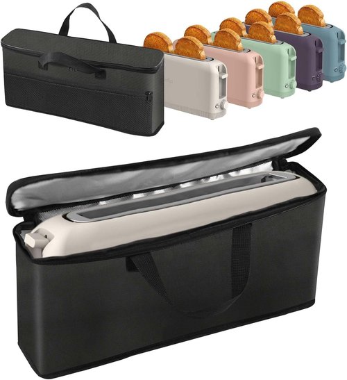 Bella Portable Outdoor Toaster Carrying Bag - Waterproof & Heat-Resistant Case for 2 Slice Bread Maker