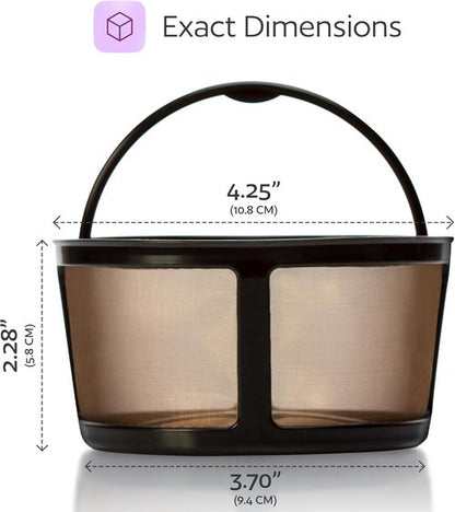 Keurig Reusable K-Duo Coffee Filter - Permanent Carafe Basket for Hot & Iced Brewing | Gen 2 Compatible