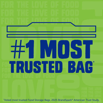 Ziploc Storage Bags Variety Pack - 190 Count | Includes Gallon, Quart, Sandwich & Snack Sizes