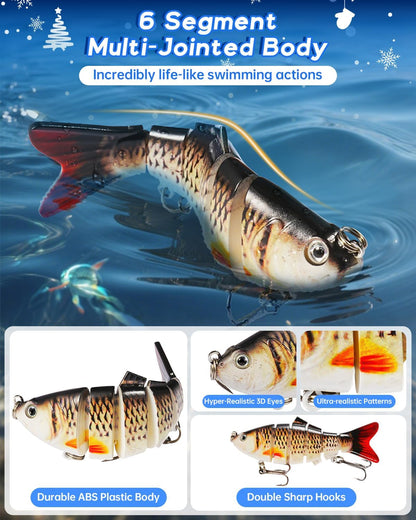 **Regine Switzerland Fishing Lure Advent Calendar 2025 - 24 Days of Christmas Surprises for Men & Teens**